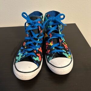Converse High Top digital/tetris